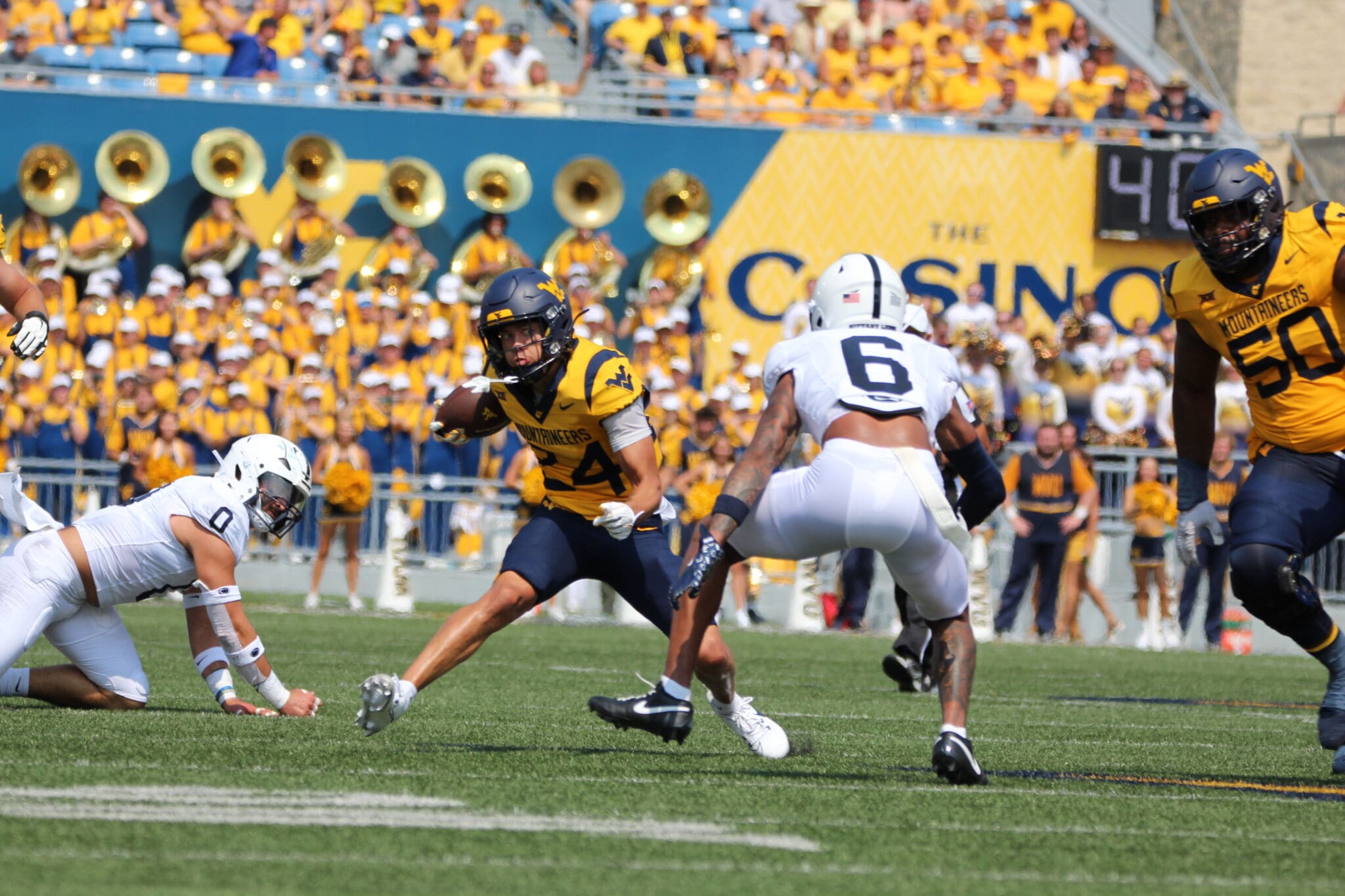 WVU Football Rodney Gallagher