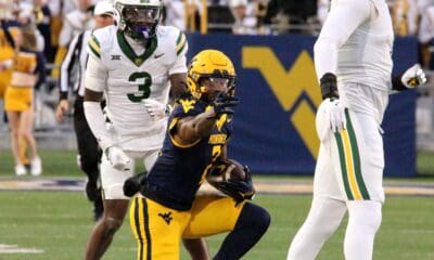 WVU Football WR Traylon Ray Versus Baylor Bears