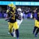 WVU Football Running Back CJ Donaldson Touchdown with Wyatt Milum