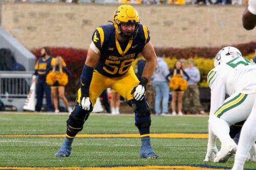 WVU Offensive Lineman Nick Malone