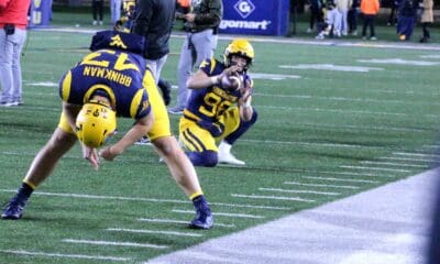 WVU Football Austin Brinkman and Leighton Bechdel