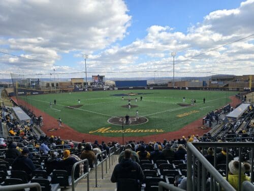 WVU Baseball at Kendrick Family Ballpark stock