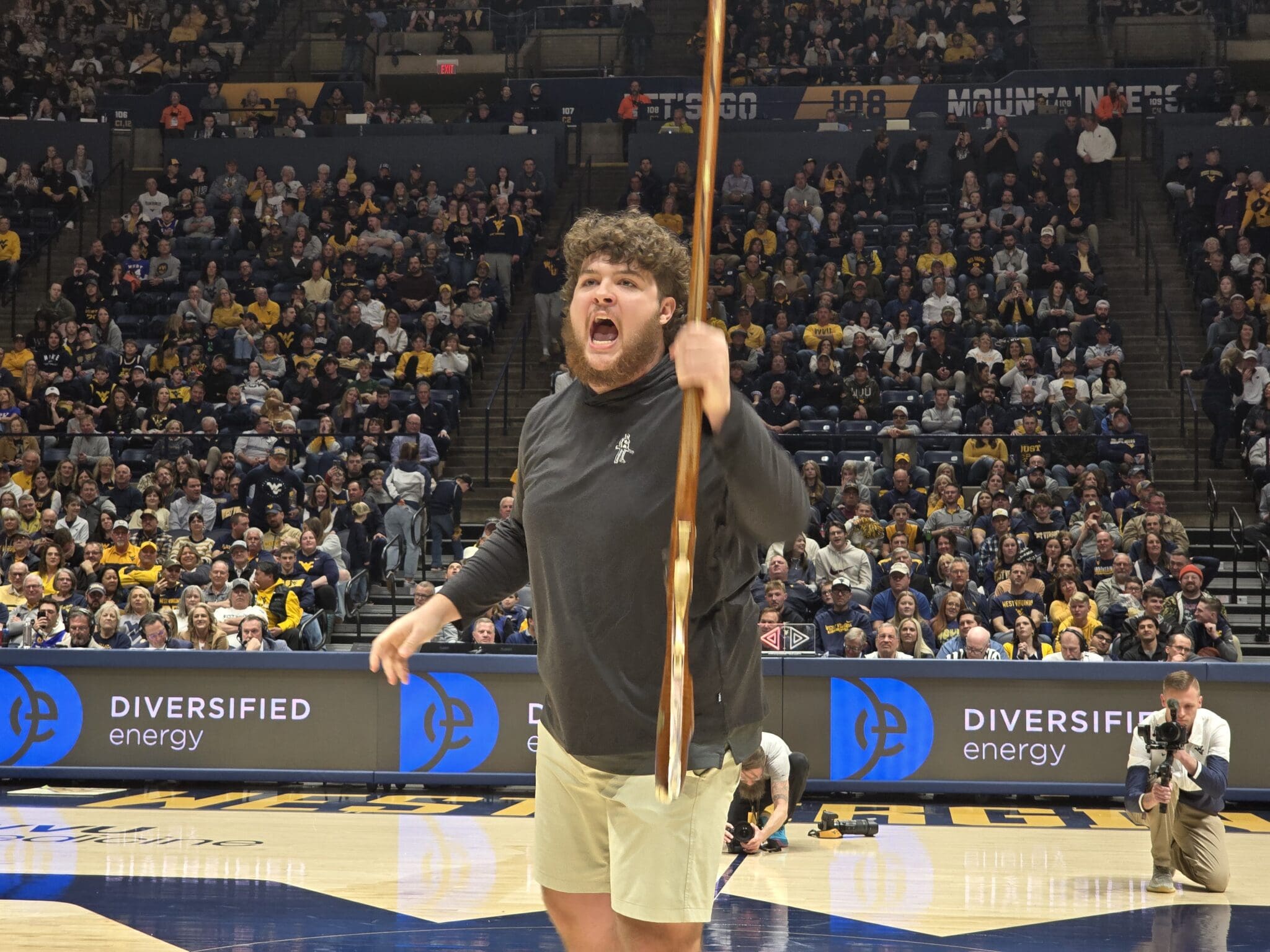 New WVU mascot Mountaineer
