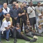 WVU Football Alum at Spring Showcase