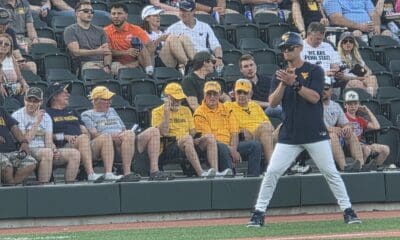 WVU Baseball Head Coach Steve Sabins