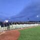 WVU Baseball Team County Roads at Meritus Park