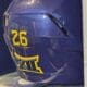 WVU Baseball Helmet STOCK PHOTO