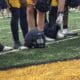 WVU Football Helmet STOCK PHOTO