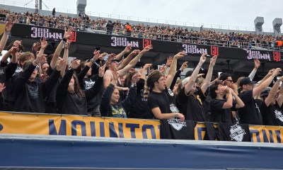 WVU Football Fans Third Down Noise
