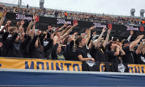 WVU Football Fans Third Down Noise