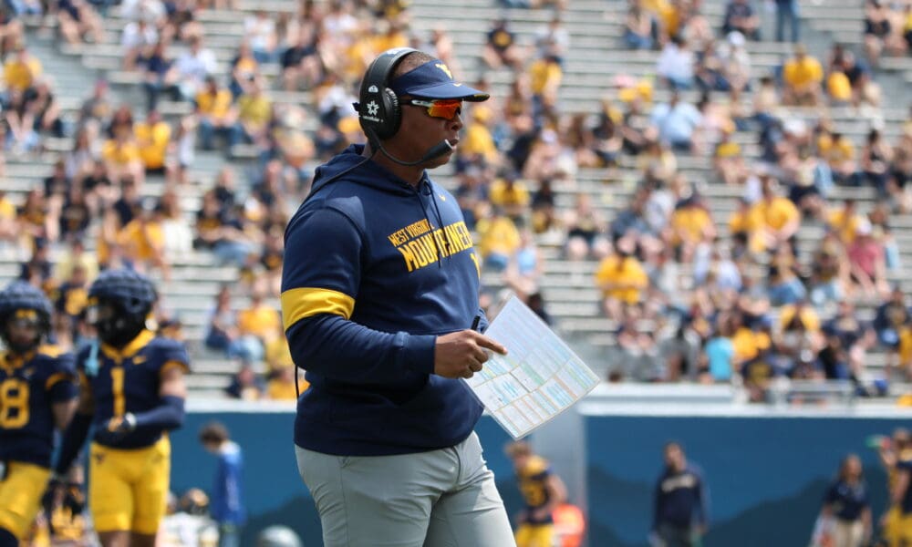 WVU Football OC Chad Scott