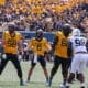 WVU Football QB Garrett Greene and OL Nick Malone against Penn State