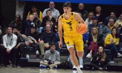 WVU Men's Basketball Kerr Kriisa BYU