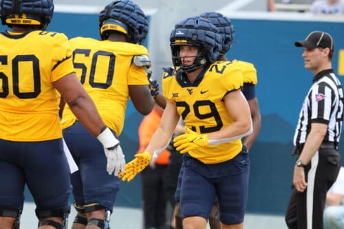 WVU WR Preston Fox