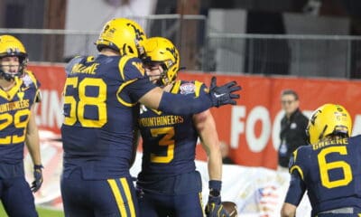 WVU Football WR Hudson Clement TD at Frisco Bowl