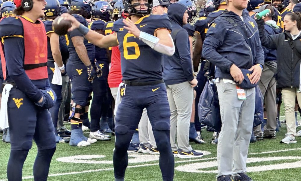 WVU Football QB Garrett Greene