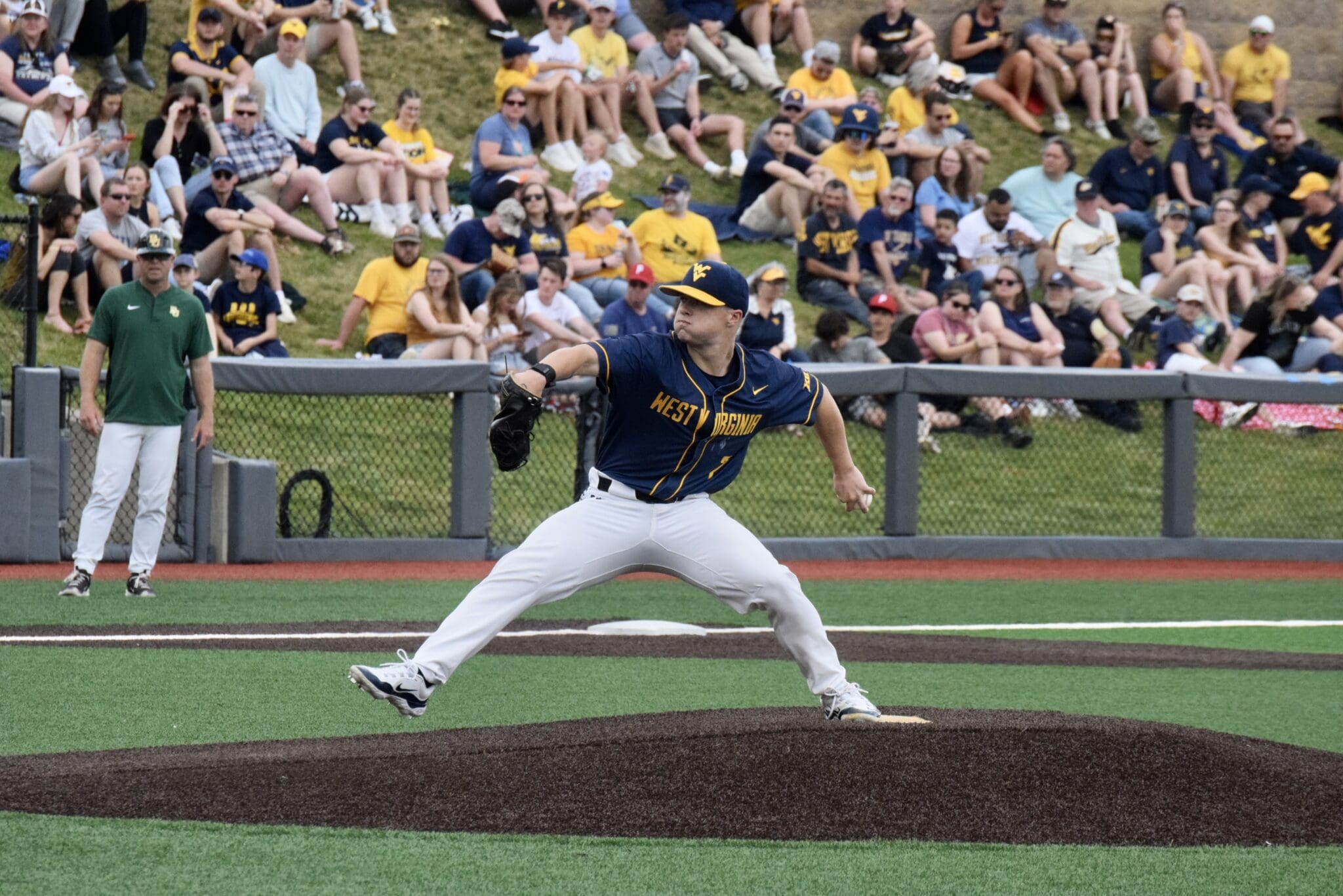 WVU Baseball pitcher Derek Clark drafted by Angels in MLB Draft