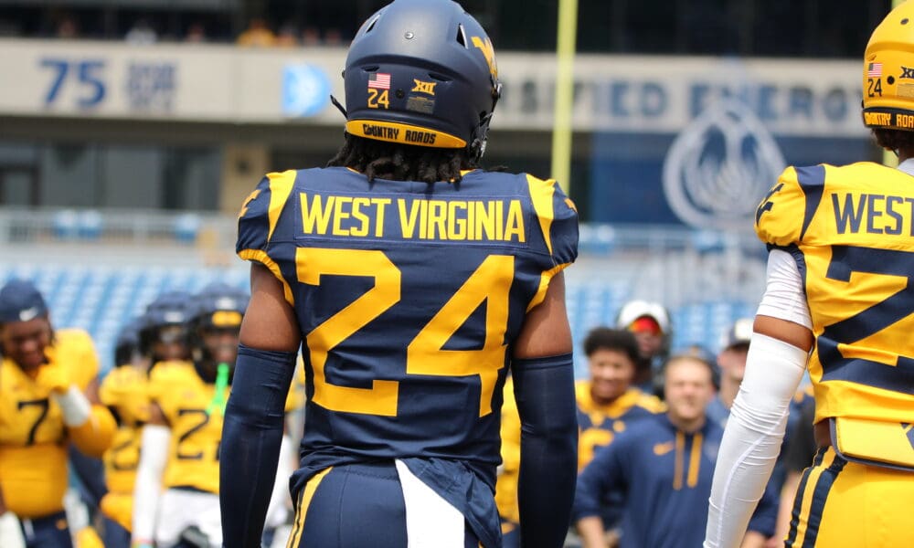 New WVU Football Blue Uniform