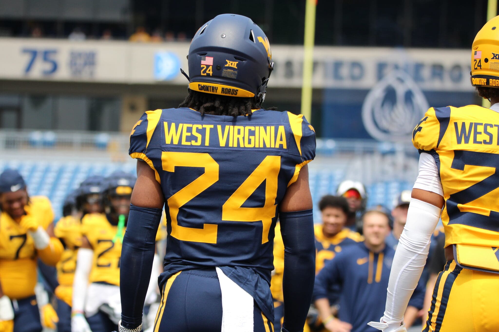 New WVU Football Blue Uniform