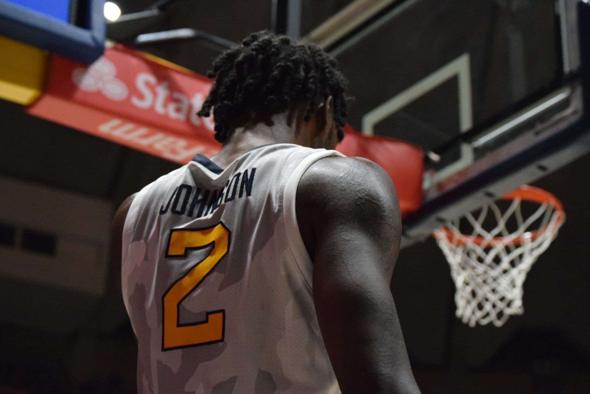 WVU Basketball Kobe Johnson