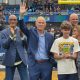 WVU Basketball HOF John Beilein honored at football game