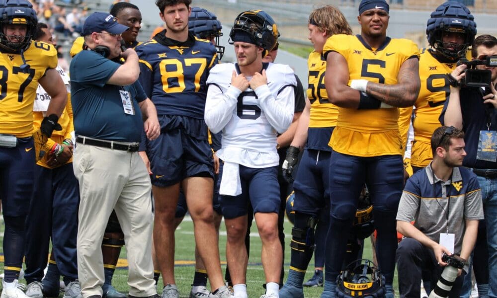 WVU Football Garrett Greene, Kole Taylor, Sean Martin