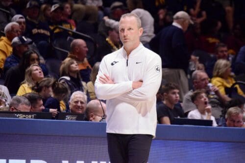 WVU Basketball Head Coach Darian DeVries