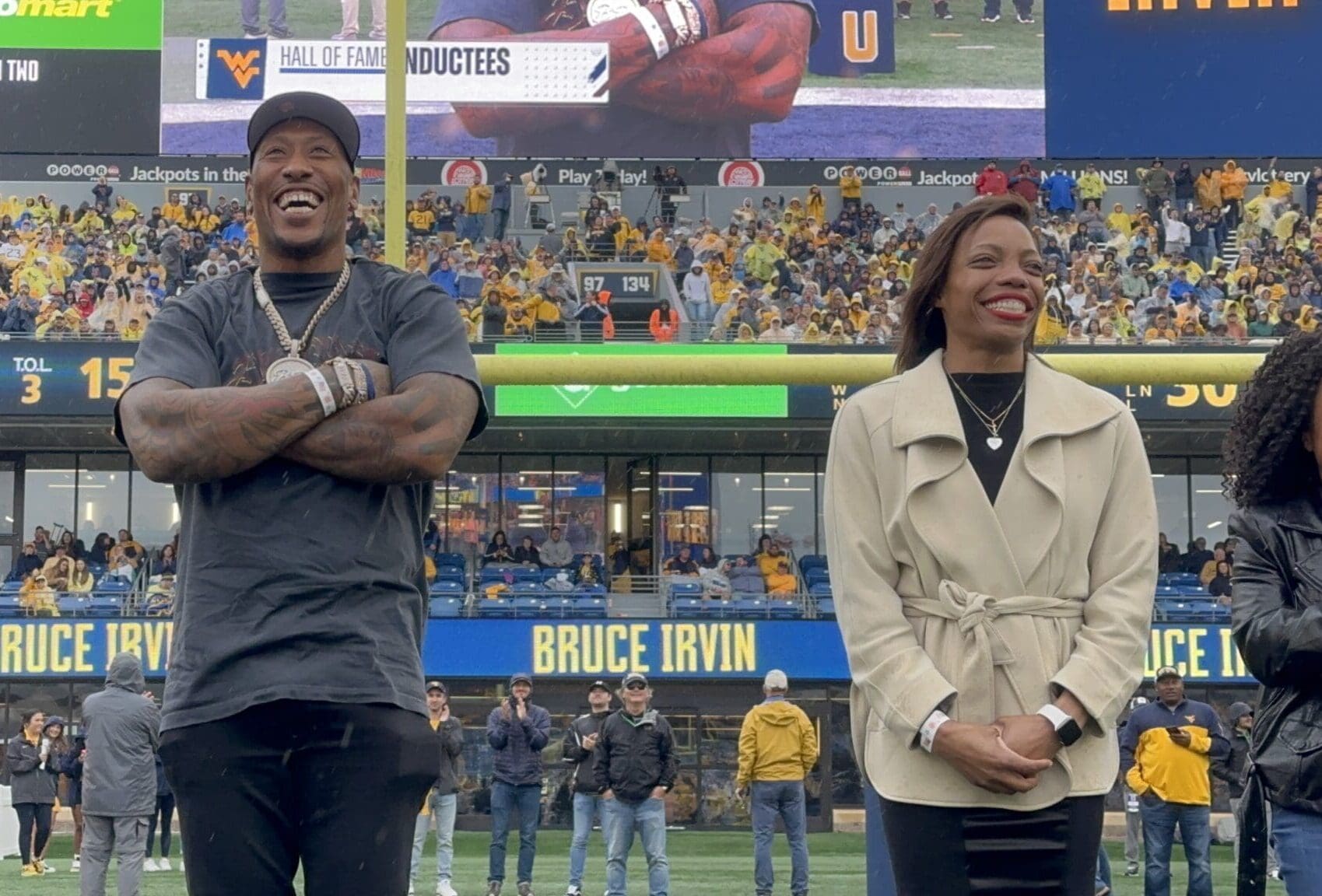 WVU HOF Bruce Irvin