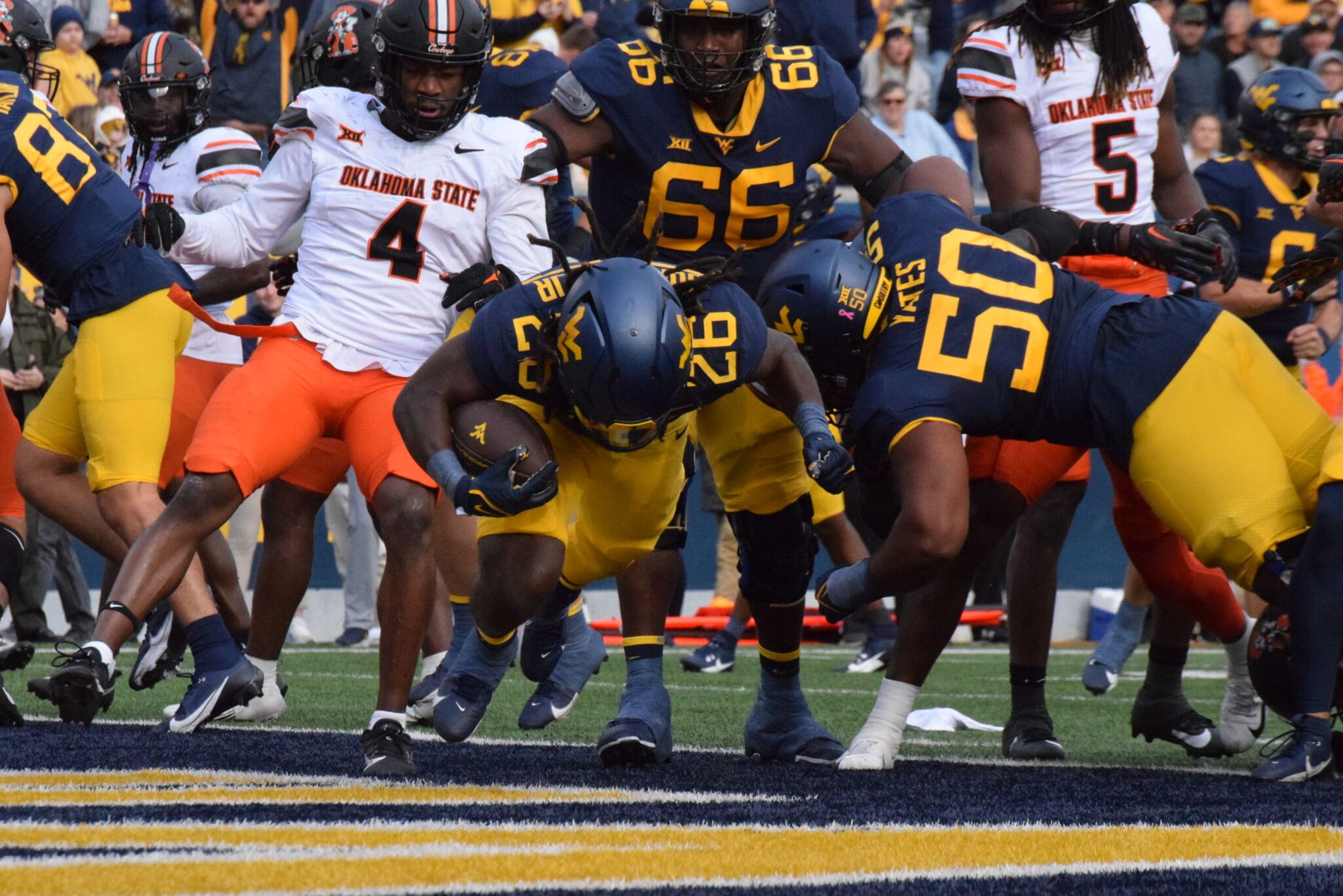 WVU Football RB Justin Johnson