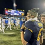 WVU Football QB Garrett Greene after BYU win