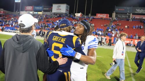 WVU Football QB Garrett Greene at Frisco Bowl