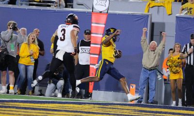 WVU Football Michael Hawkins touchdown run against Oklahoma State