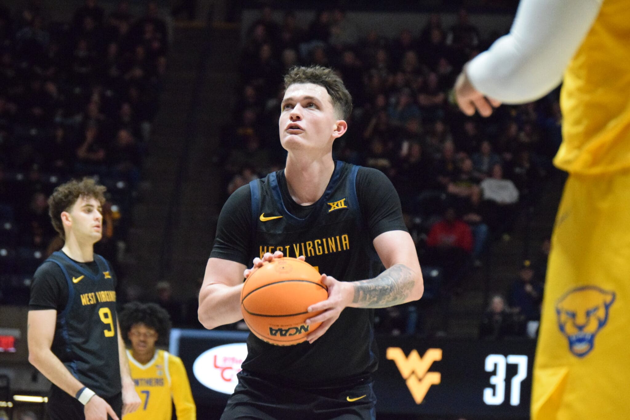 WVU Basketball Quinn Slazinski