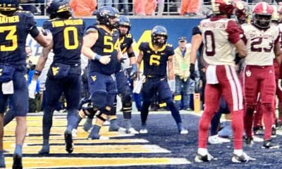 WVU Football Garrett Greene against Oklahoma