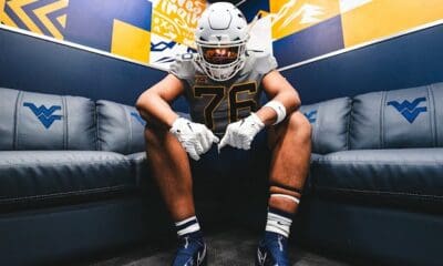 WVU Football OL Andreas Hunter