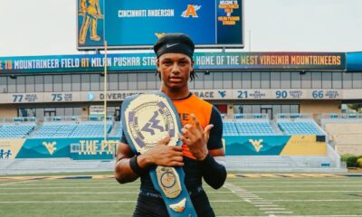 WVU Football CB recruit Ashton Alston at Milan Puskar Stadium