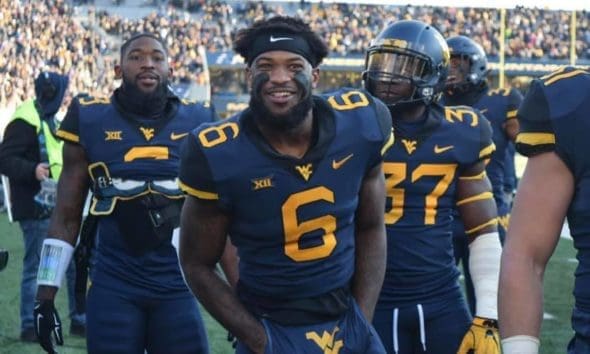 WVU Football safety Dravon Askew-Henry