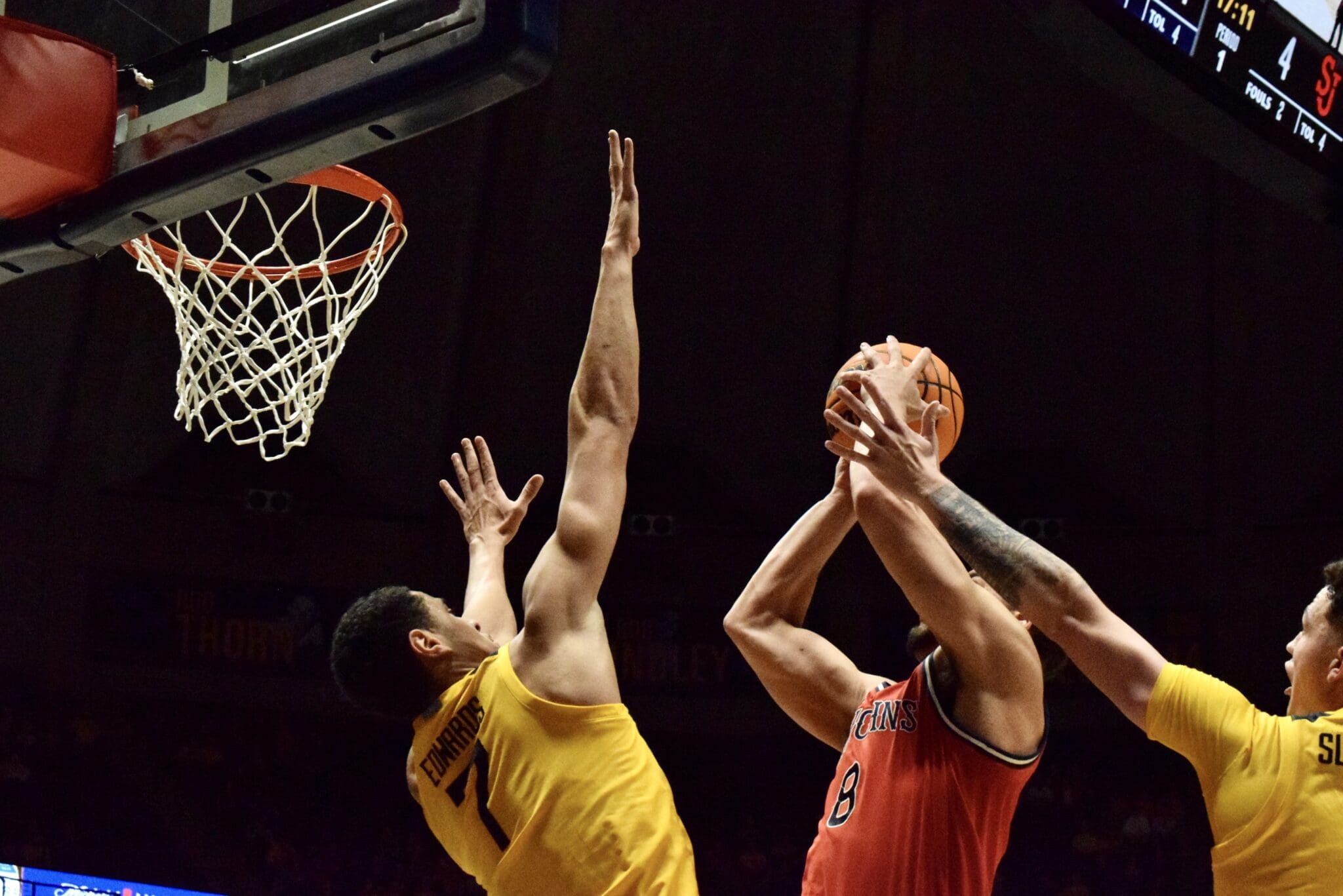 WVU Basketball Jesse Edwards
