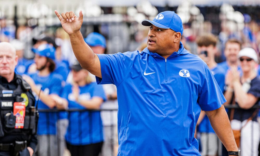 BYU HC Kalani Sitake