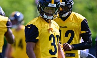Beanie Bishop at Steelers Training Camp