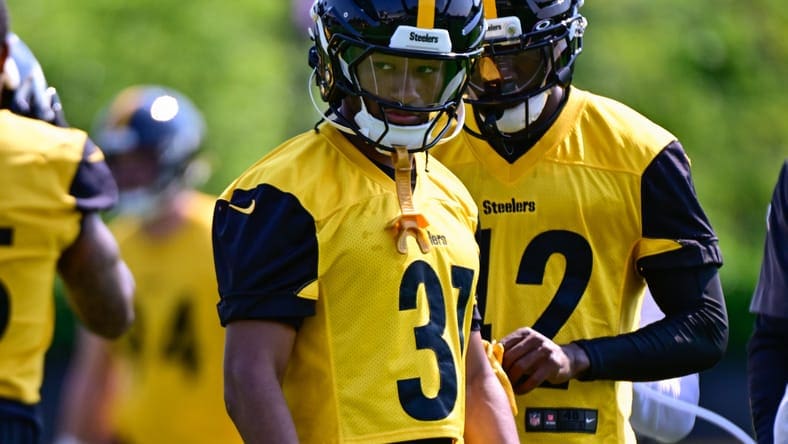 Beanie Bishop at Steelers Training Camp