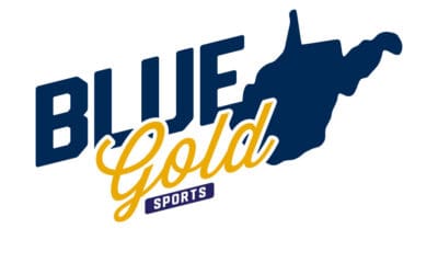 New Blue Gold Sports logo graphic