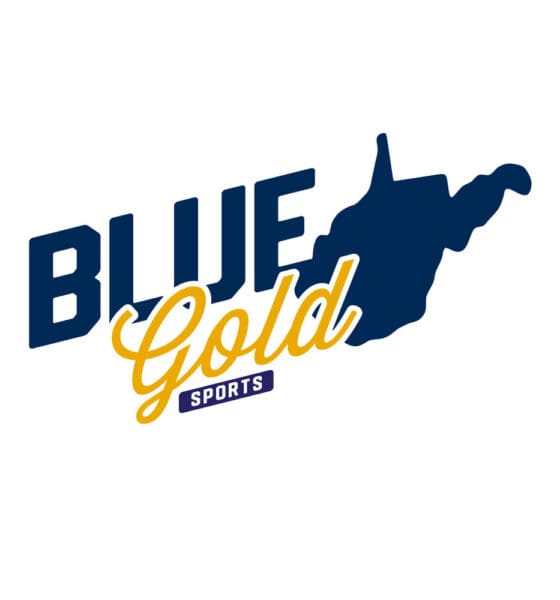 New Blue Gold Sports logo graphic