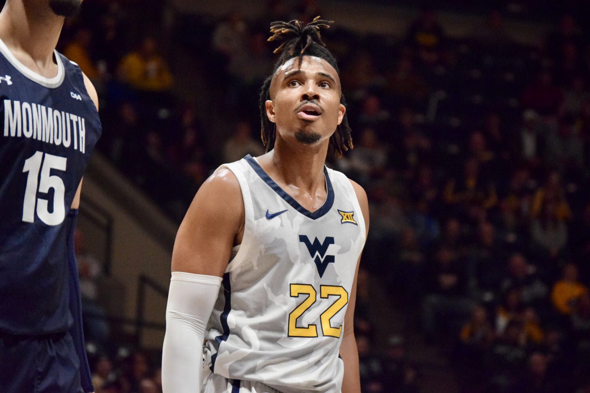 WVU Monmouth Josiah Harris