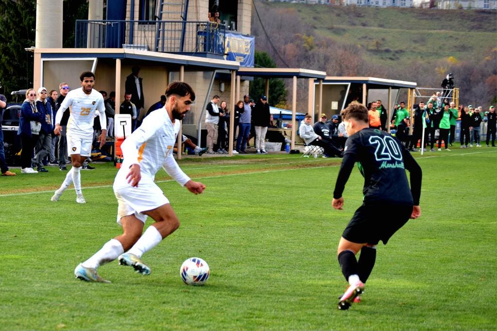 WVU Soccer Marcus Calderia