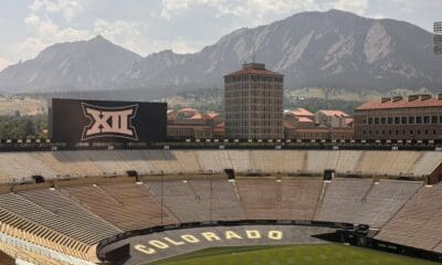 Colorado Stadium with Big 12 logo