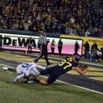 WVU Football TE Kole Taylor touchdown