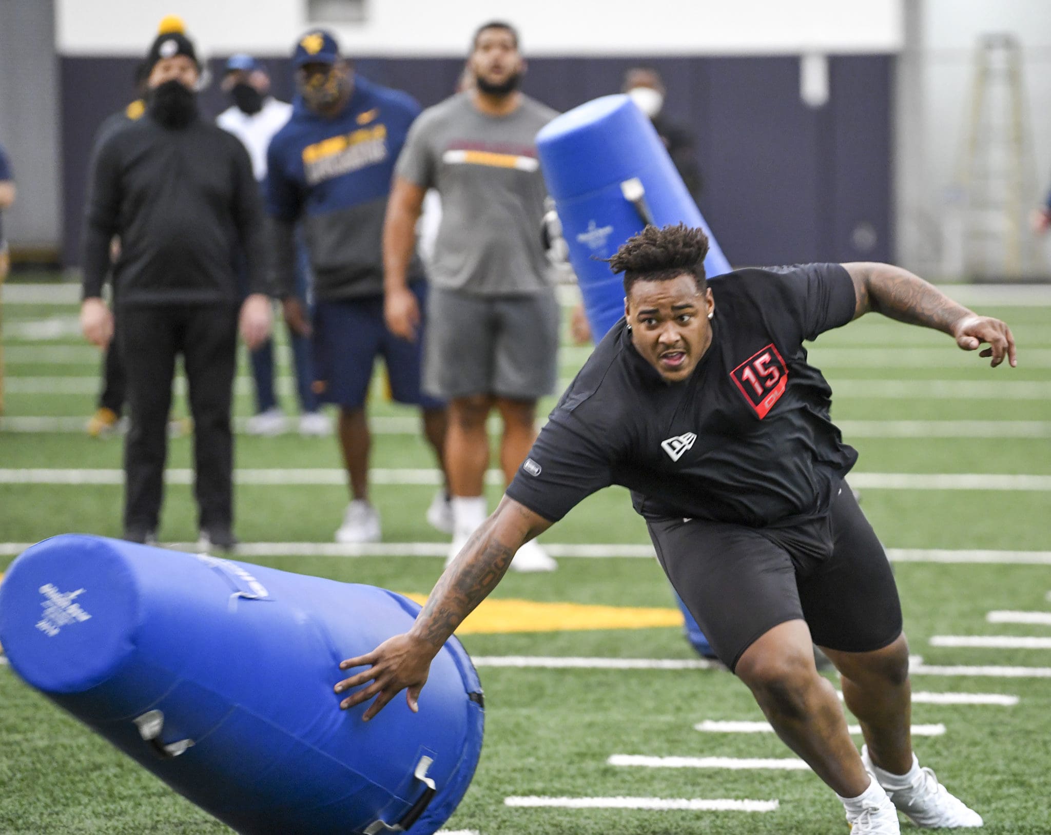 West Virginia defensive lineman Darius Stills signing with the Las Vegas  Raiders as an undrafted free agent - The Smoking Musket