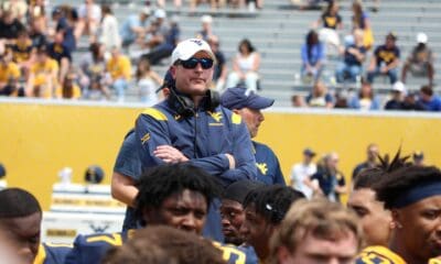 WVU Football Jordan Lesley at spring game