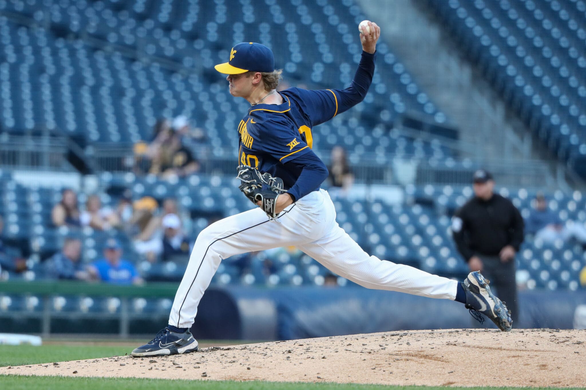 WVU Baseball pitcher Carson Estridge